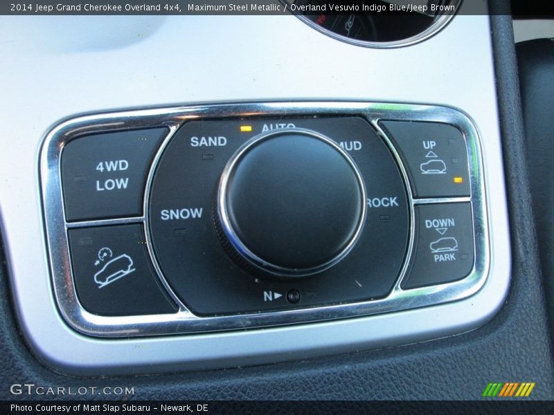 Maximum Steel Metallic / Overland Vesuvio Indigo Blue/Jeep Brown 2014 Jeep Grand Cherokee Overland 4x4