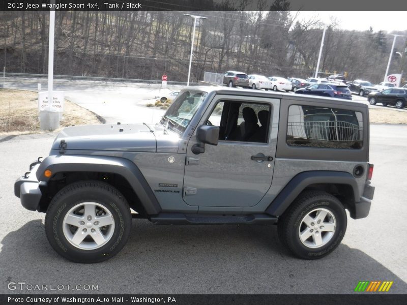 Tank / Black 2015 Jeep Wrangler Sport 4x4