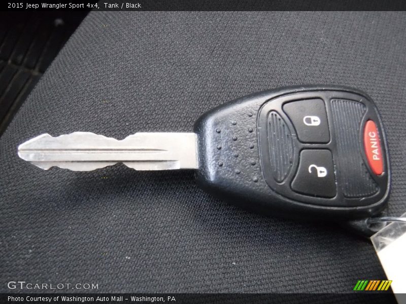 Tank / Black 2015 Jeep Wrangler Sport 4x4