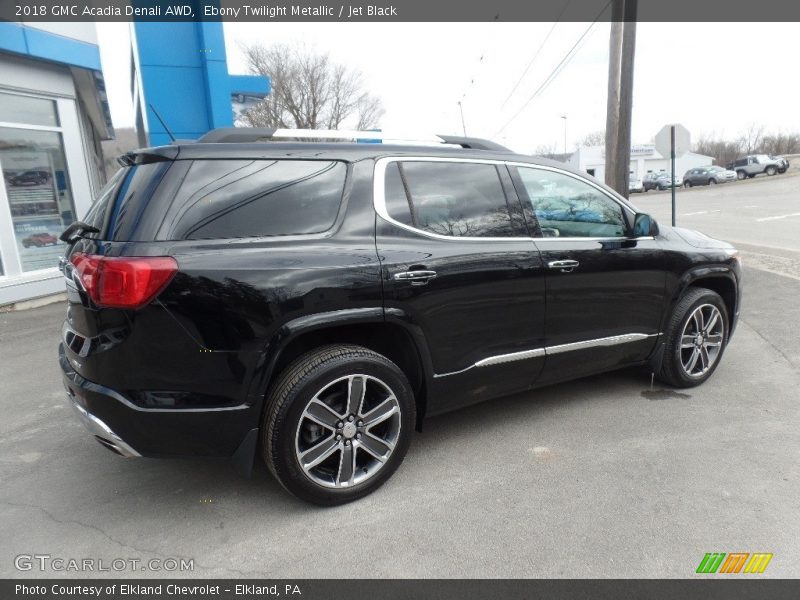 Ebony Twilight Metallic / Jet Black 2018 GMC Acadia Denali AWD