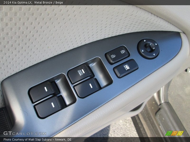 Metal Bronze / Beige 2014 Kia Optima LX