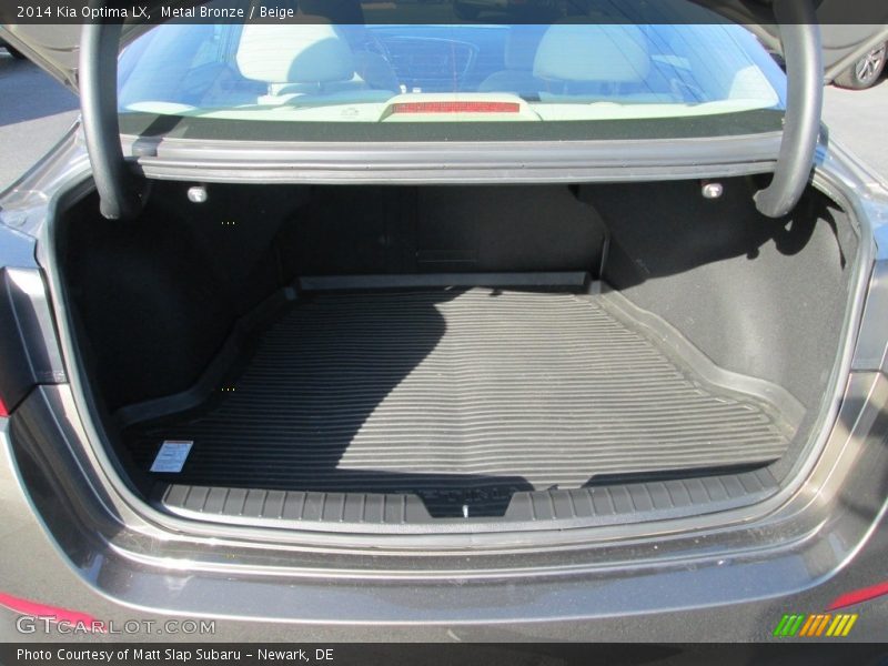 Metal Bronze / Beige 2014 Kia Optima LX