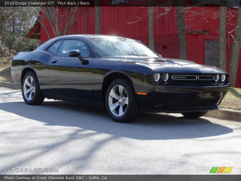 Pitch Black / Black 2018 Dodge Challenger SXT