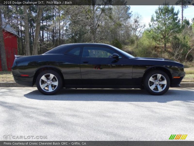 Pitch Black / Black 2018 Dodge Challenger SXT
