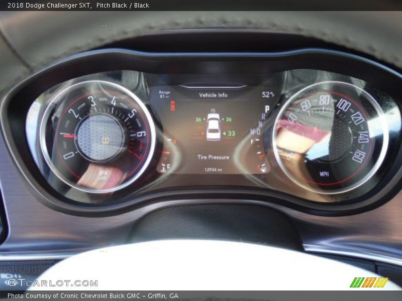 Pitch Black / Black 2018 Dodge Challenger SXT