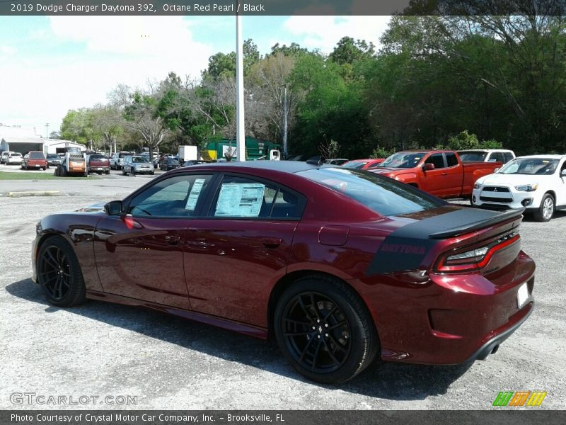 Octane Red Pearl / Black 2019 Dodge Charger Daytona 392