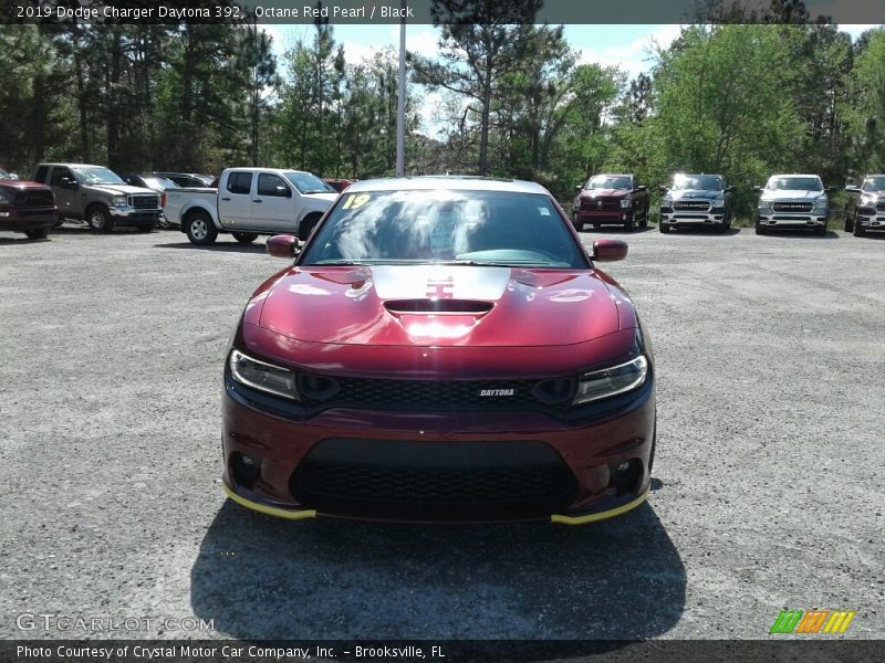 Octane Red Pearl / Black 2019 Dodge Charger Daytona 392