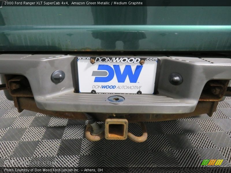 Amazon Green Metallic / Medium Graphite 2000 Ford Ranger XLT SuperCab 4x4