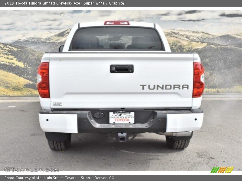 Super White / Graphite 2019 Toyota Tundra Limited CrewMax 4x4