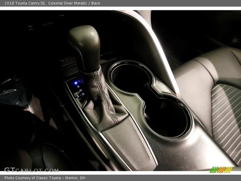 Celestial Silver Metallic / Black 2018 Toyota Camry SE