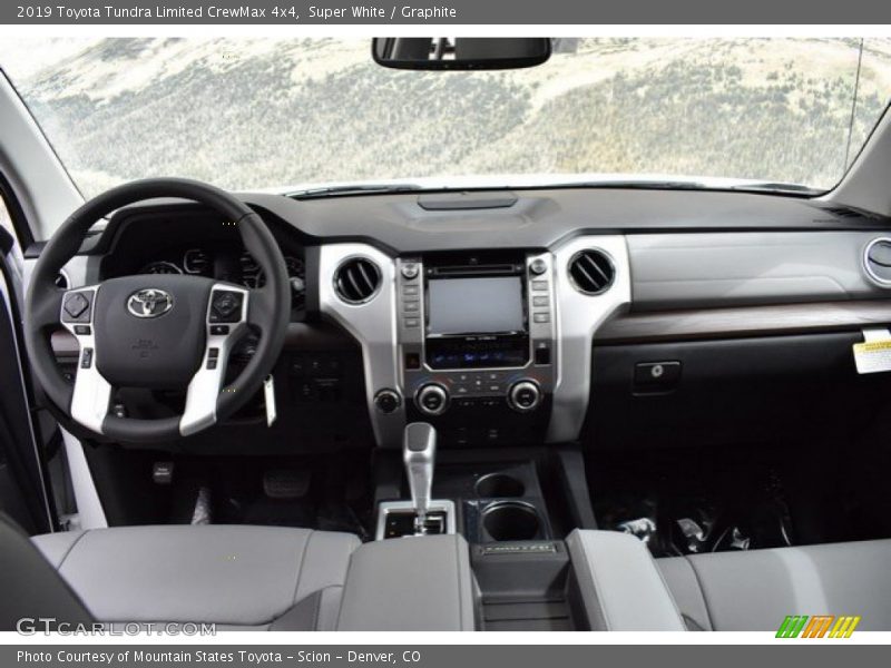 Super White / Graphite 2019 Toyota Tundra Limited CrewMax 4x4