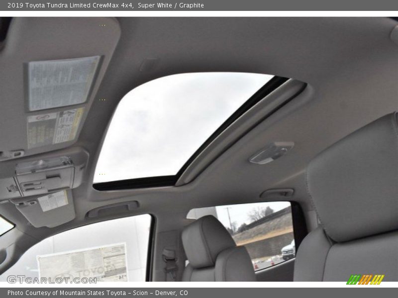 Super White / Graphite 2019 Toyota Tundra Limited CrewMax 4x4