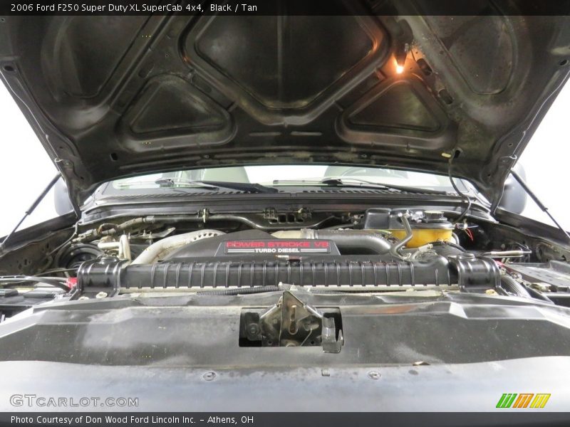 Black / Tan 2006 Ford F250 Super Duty XL SuperCab 4x4