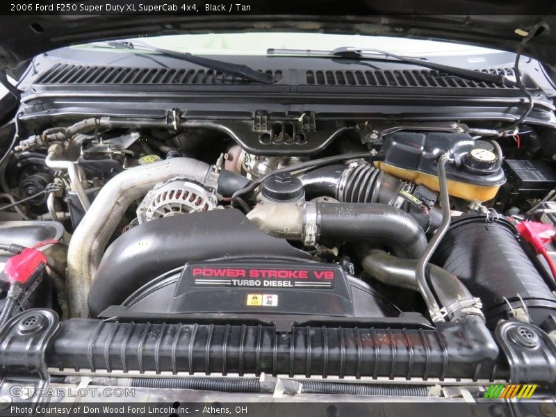 Black / Tan 2006 Ford F250 Super Duty XL SuperCab 4x4