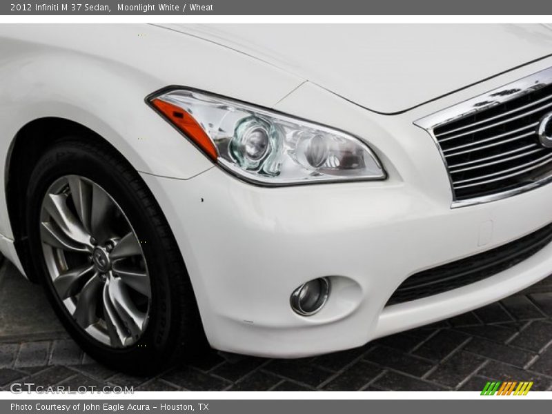 Moonlight White / Wheat 2012 Infiniti M 37 Sedan