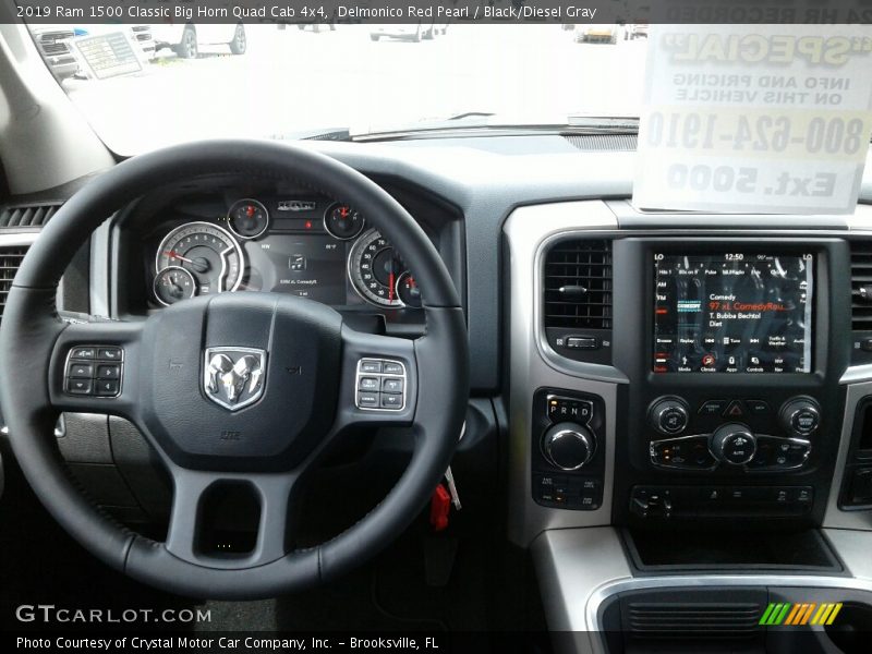 Controls of 2019 1500 Classic Big Horn Quad Cab 4x4