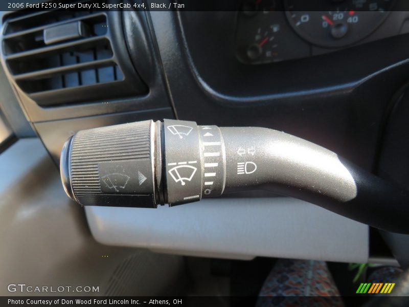 Black / Tan 2006 Ford F250 Super Duty XL SuperCab 4x4