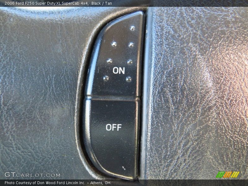 Black / Tan 2006 Ford F250 Super Duty XL SuperCab 4x4