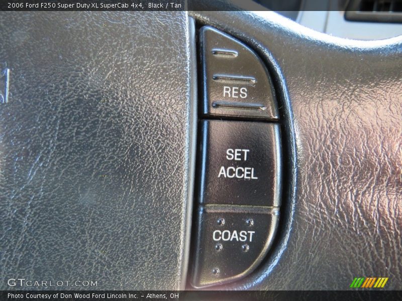 Black / Tan 2006 Ford F250 Super Duty XL SuperCab 4x4