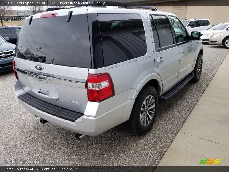 Ingot Silver Metallic / Ebony 2015 Ford Expedition XLT 4x4