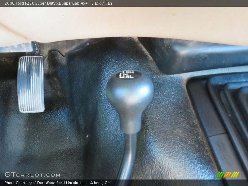 Black / Tan 2006 Ford F250 Super Duty XL SuperCab 4x4