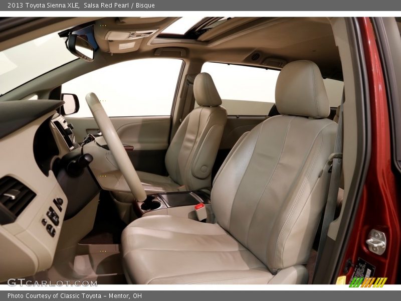 Salsa Red Pearl / Bisque 2013 Toyota Sienna XLE