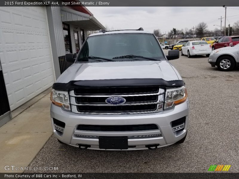 Ingot Silver Metallic / Ebony 2015 Ford Expedition XLT 4x4