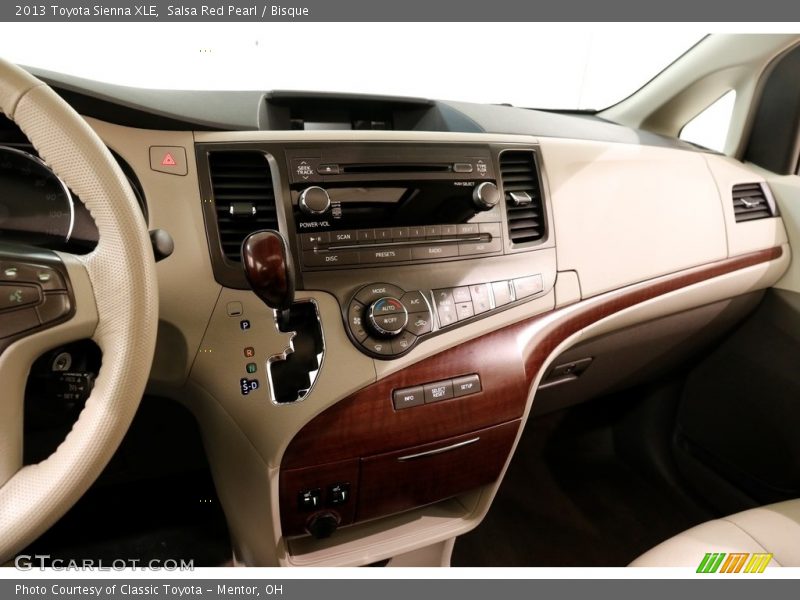 Salsa Red Pearl / Bisque 2013 Toyota Sienna XLE