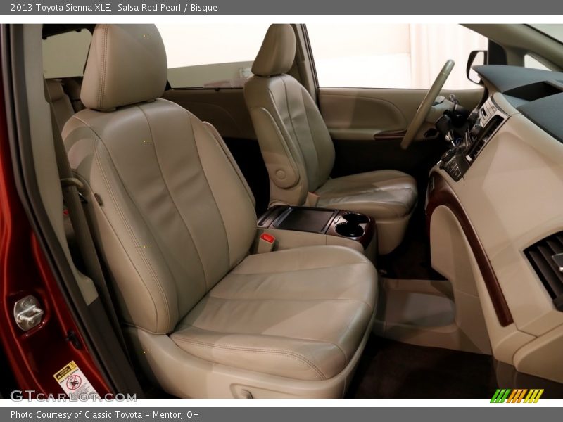 Salsa Red Pearl / Bisque 2013 Toyota Sienna XLE
