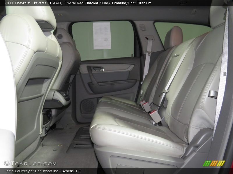 Crystal Red Tintcoat / Dark Titanium/Light Titanium 2014 Chevrolet Traverse LT AWD