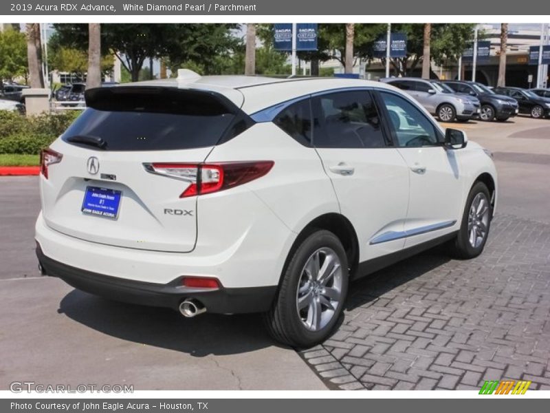 White Diamond Pearl / Parchment 2019 Acura RDX Advance