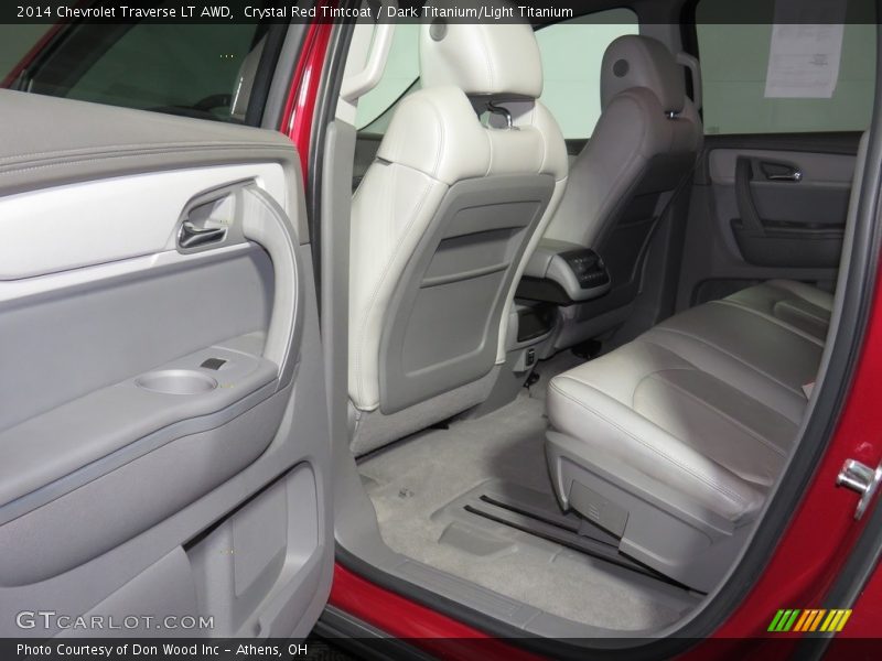 Crystal Red Tintcoat / Dark Titanium/Light Titanium 2014 Chevrolet Traverse LT AWD