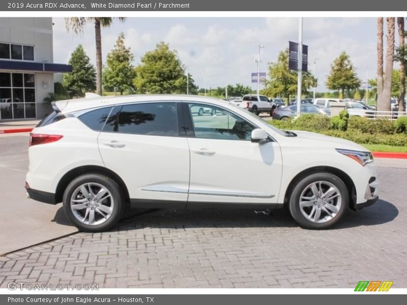 White Diamond Pearl / Parchment 2019 Acura RDX Advance