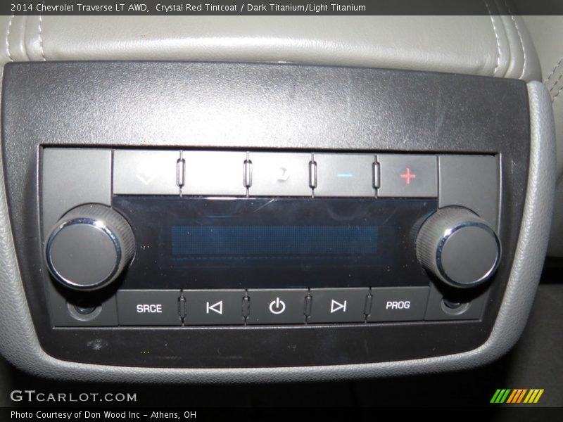 Crystal Red Tintcoat / Dark Titanium/Light Titanium 2014 Chevrolet Traverse LT AWD