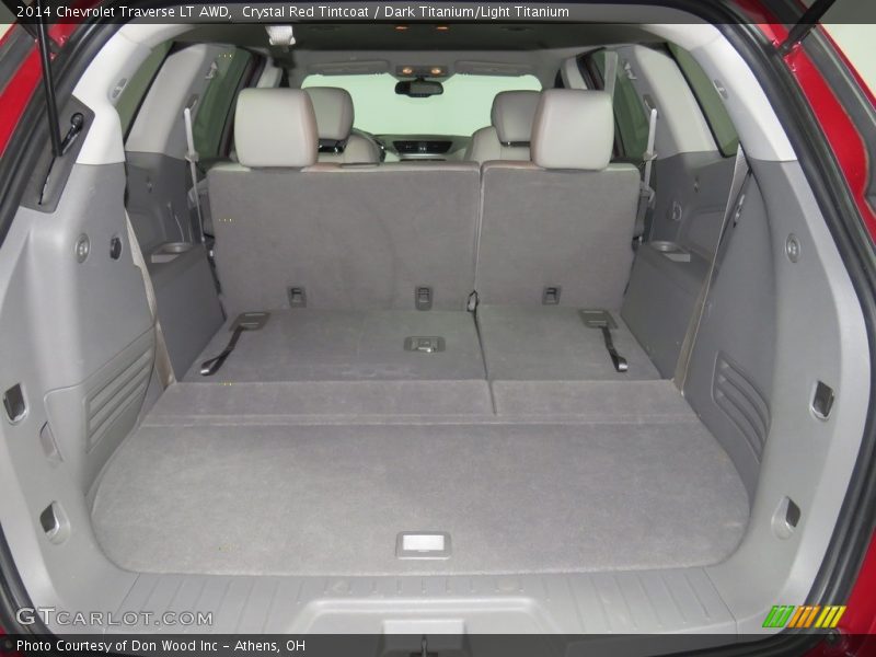 Crystal Red Tintcoat / Dark Titanium/Light Titanium 2014 Chevrolet Traverse LT AWD