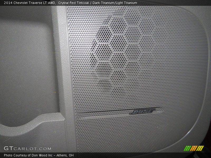 Crystal Red Tintcoat / Dark Titanium/Light Titanium 2014 Chevrolet Traverse LT AWD