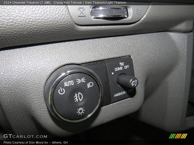 Crystal Red Tintcoat / Dark Titanium/Light Titanium 2014 Chevrolet Traverse LT AWD