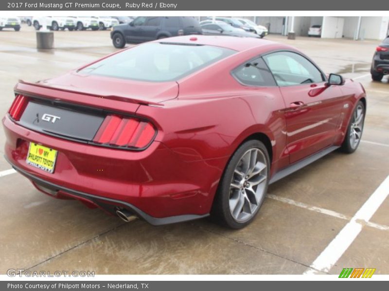 Ruby Red / Ebony 2017 Ford Mustang GT Premium Coupe