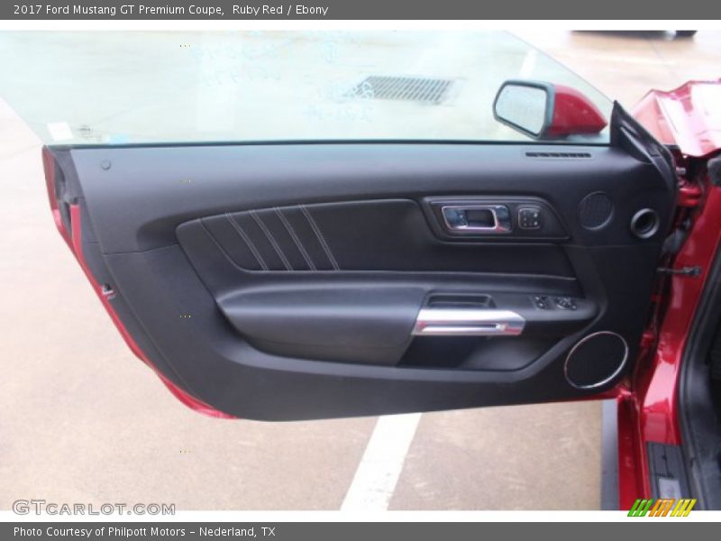 Ruby Red / Ebony 2017 Ford Mustang GT Premium Coupe