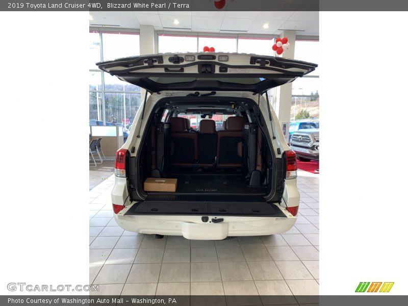 Blizzard White Pearl / Terra 2019 Toyota Land Cruiser 4WD