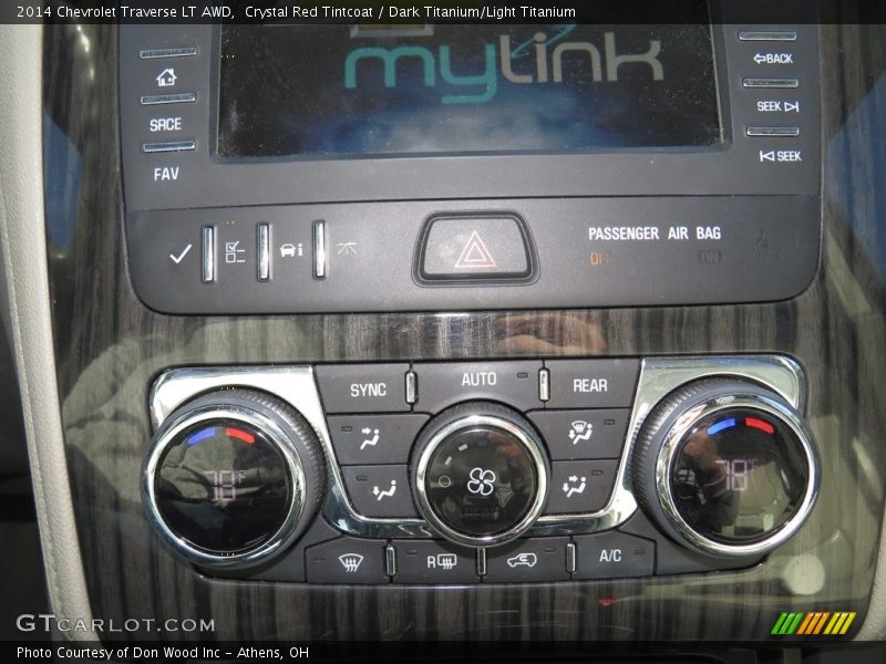 Crystal Red Tintcoat / Dark Titanium/Light Titanium 2014 Chevrolet Traverse LT AWD