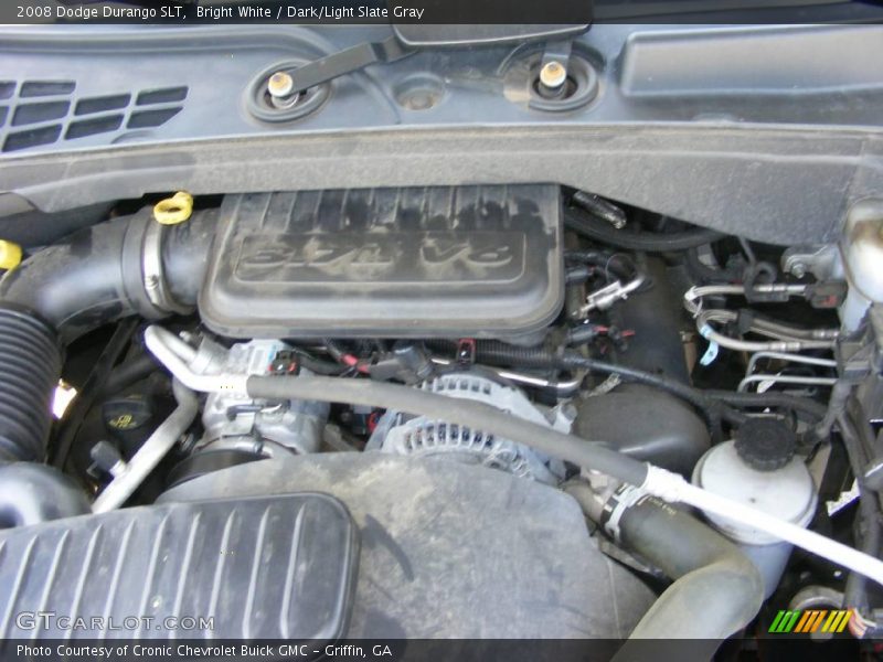 Bright White / Dark/Light Slate Gray 2008 Dodge Durango SLT