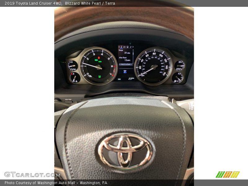 Blizzard White Pearl / Terra 2019 Toyota Land Cruiser 4WD
