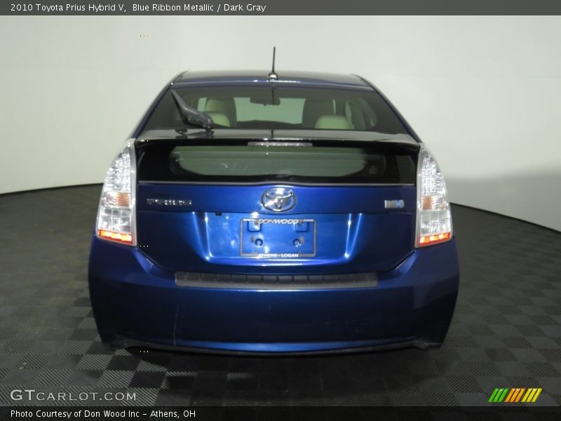 Blue Ribbon Metallic / Dark Gray 2010 Toyota Prius Hybrid V
