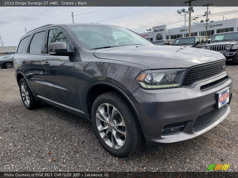 Granite / Black 2019 Dodge Durango GT AWD