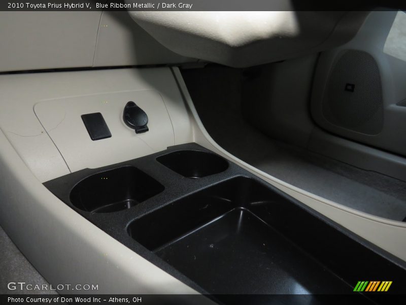 Blue Ribbon Metallic / Dark Gray 2010 Toyota Prius Hybrid V