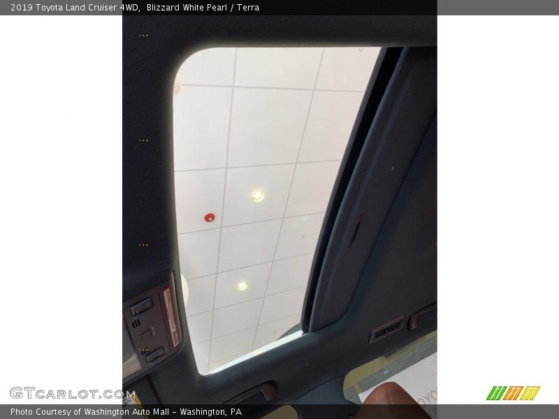 Blizzard White Pearl / Terra 2019 Toyota Land Cruiser 4WD