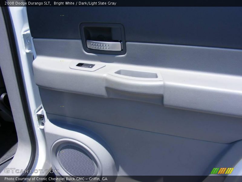 Bright White / Dark/Light Slate Gray 2008 Dodge Durango SLT