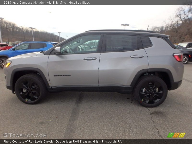 Billet Silver Metallic / Black 2019 Jeep Compass Altitude 4x4