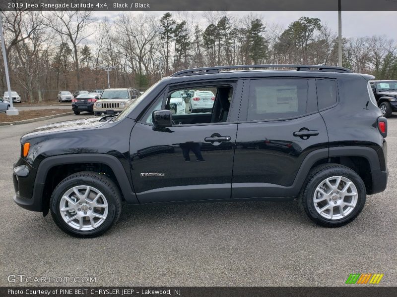 Black / Black 2019 Jeep Renegade Latitude 4x4